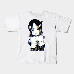 Kaguya-sama aesthetic cute pouting face Kids T-Shirt